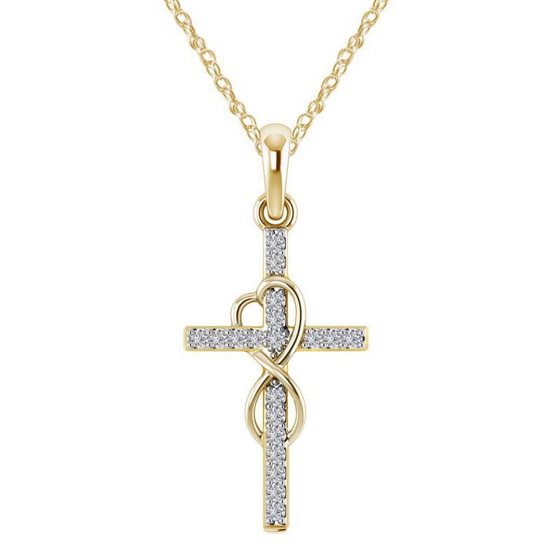 Pendant Minimalist Cross Necklace