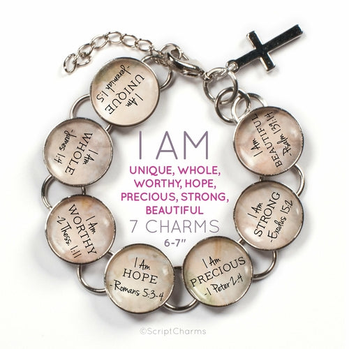 I AM Unique, Whole, Worthy, Strong, Beautiful – Christian Affirmations
