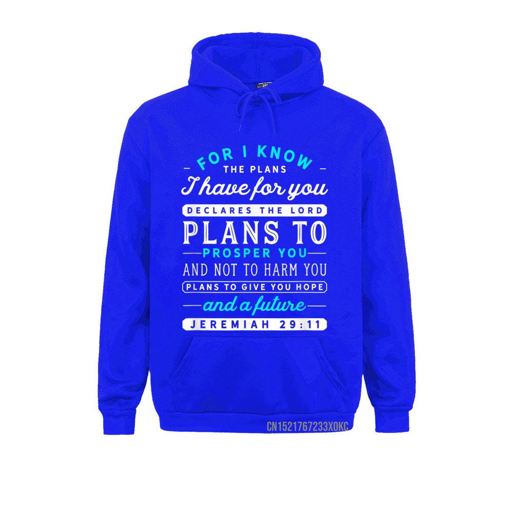 Christian Jeremiah 29:11 Bible Verse Hoodie