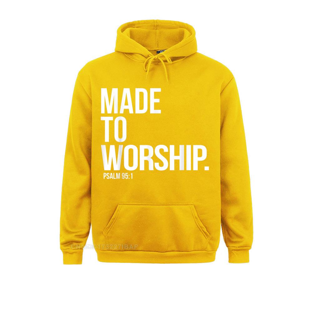Made To Worship Psalm 95:1 Hoodie