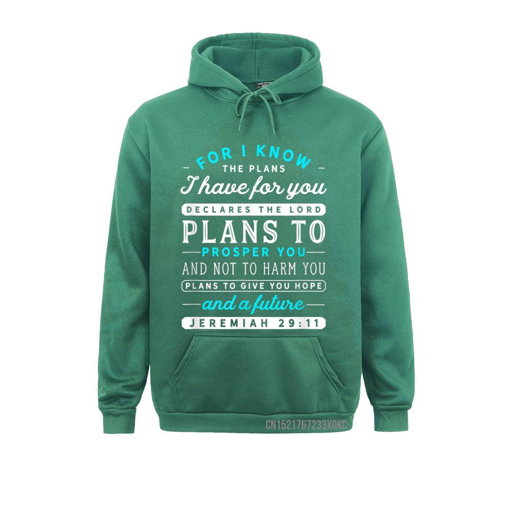 Christian Jeremiah 29:11 Bible Verse Hoodie