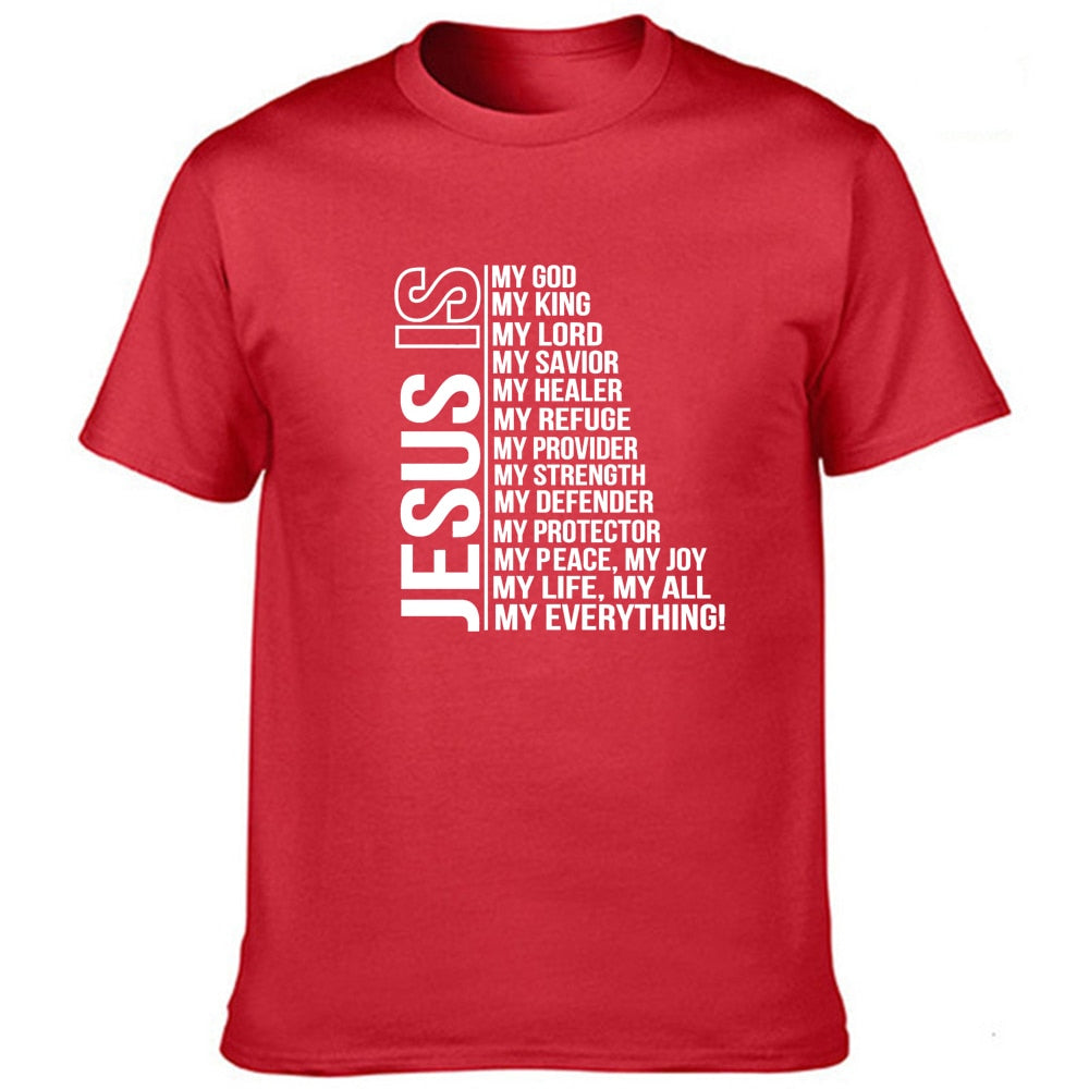 Jesus Is My God King  Men's T Shirt