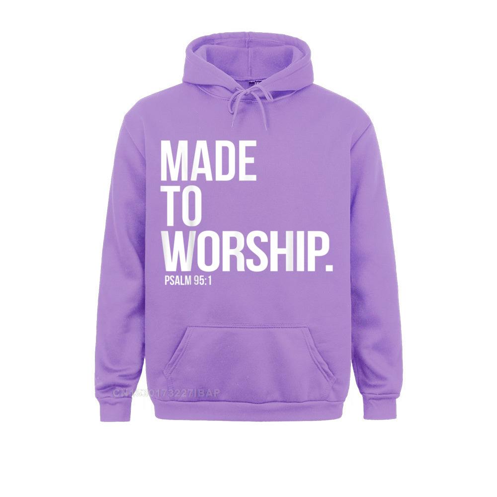 Made To Worship Psalm 95:1 Hoodie