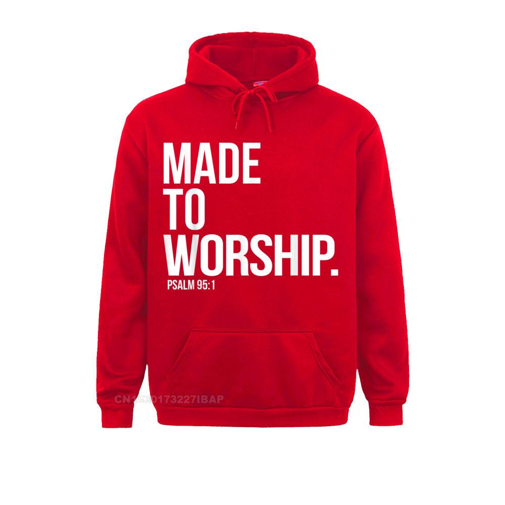 Made To Worship Psalm 95:1 Hoodie