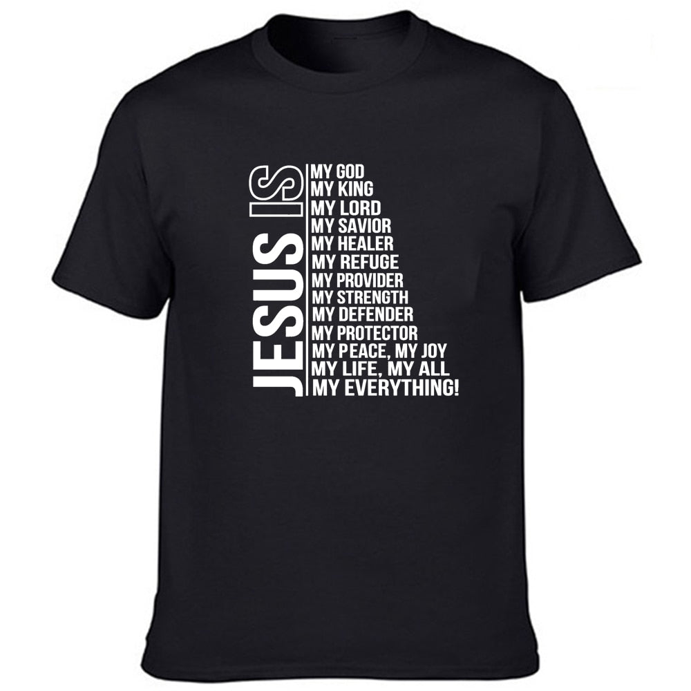 Jesus Is My God King  Men's T Shirt