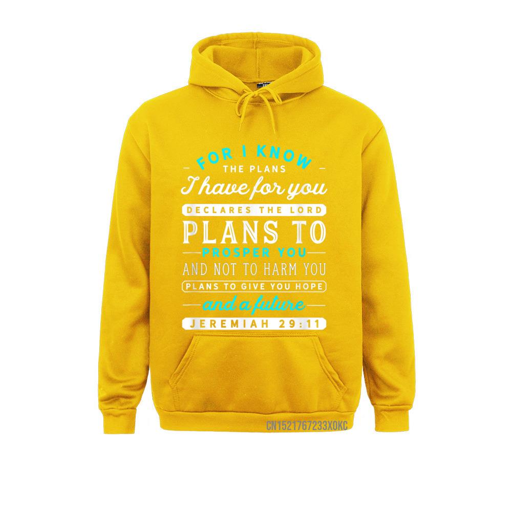 Christian Jeremiah 29:11 Bible Verse Hoodie