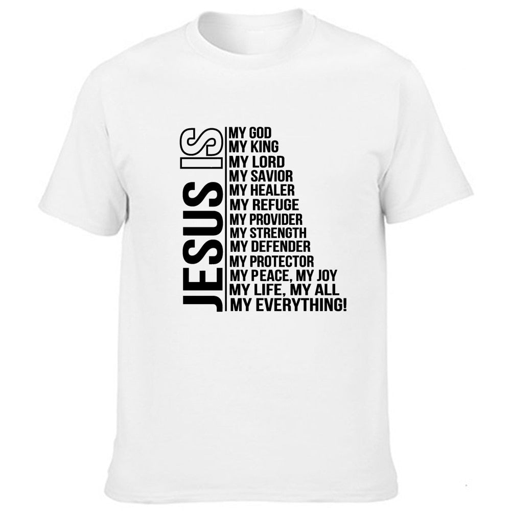 Jesus Is My God King  Men's T Shirt