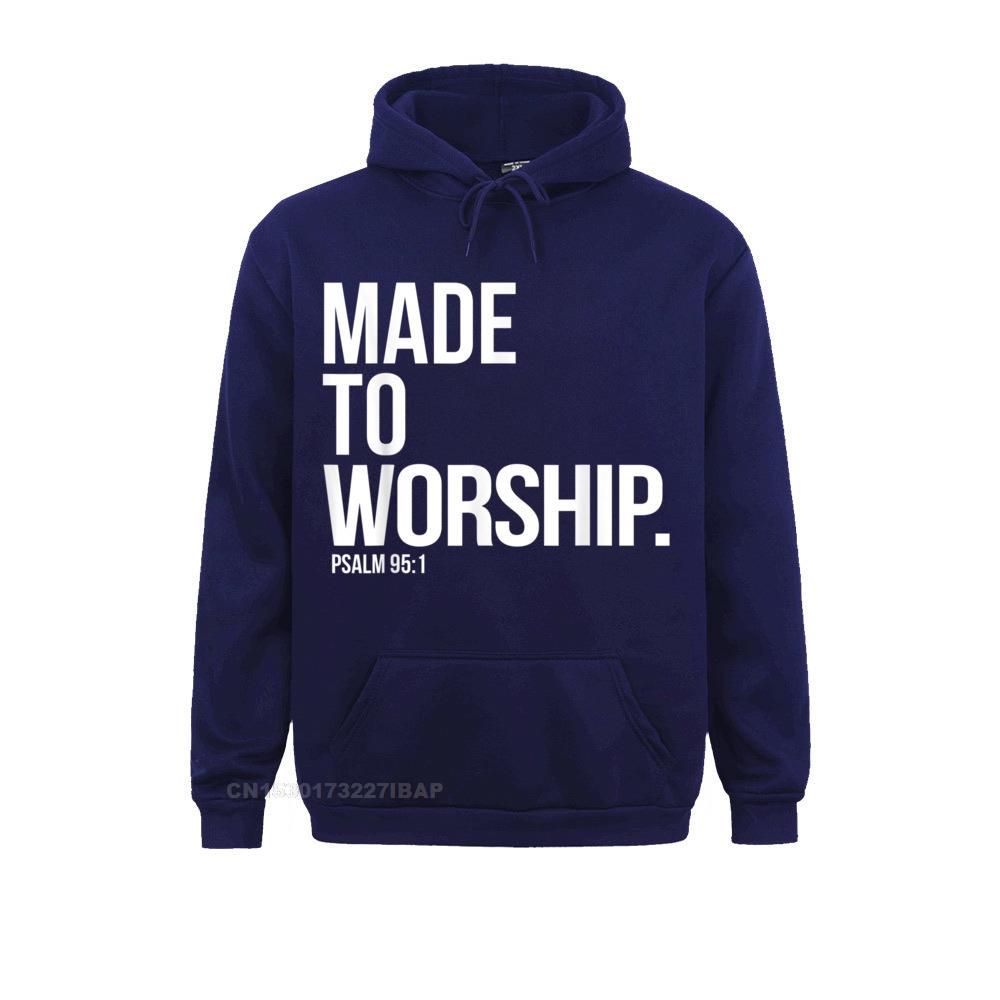 Made To Worship Psalm 95:1 Hoodie