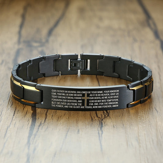 Stainless Steel Metal Bracelet Men