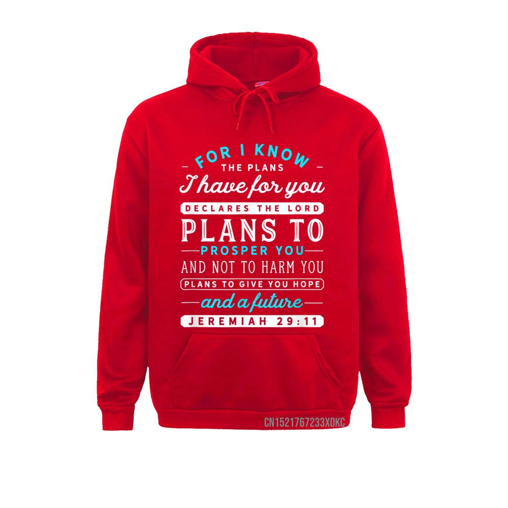Christian Jeremiah 29:11 Bible Verse Hoodie