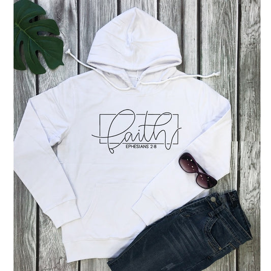 Faith Ephesians 2:8 Hoodies