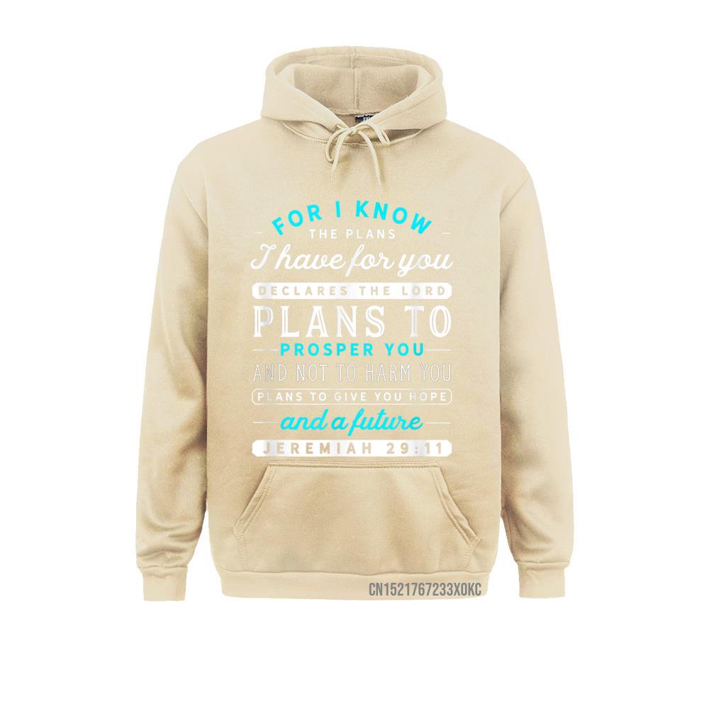 Christian Jeremiah 29:11 Bible Verse Hoodie