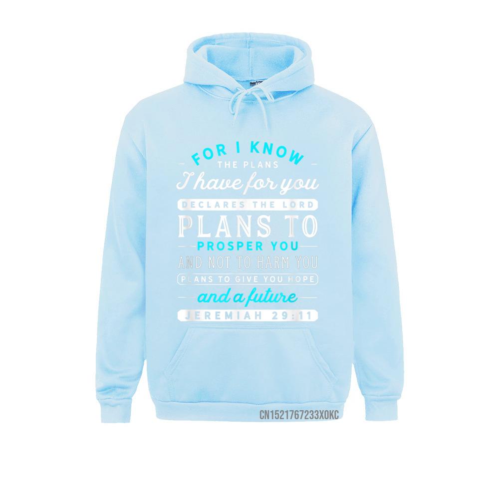 Christian Jeremiah 29:11 Bible Verse Hoodie