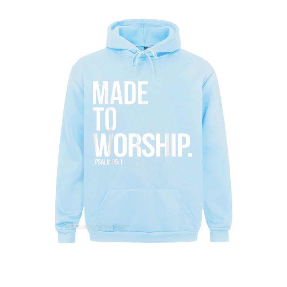 Made To Worship Psalm 95:1 Hoodie