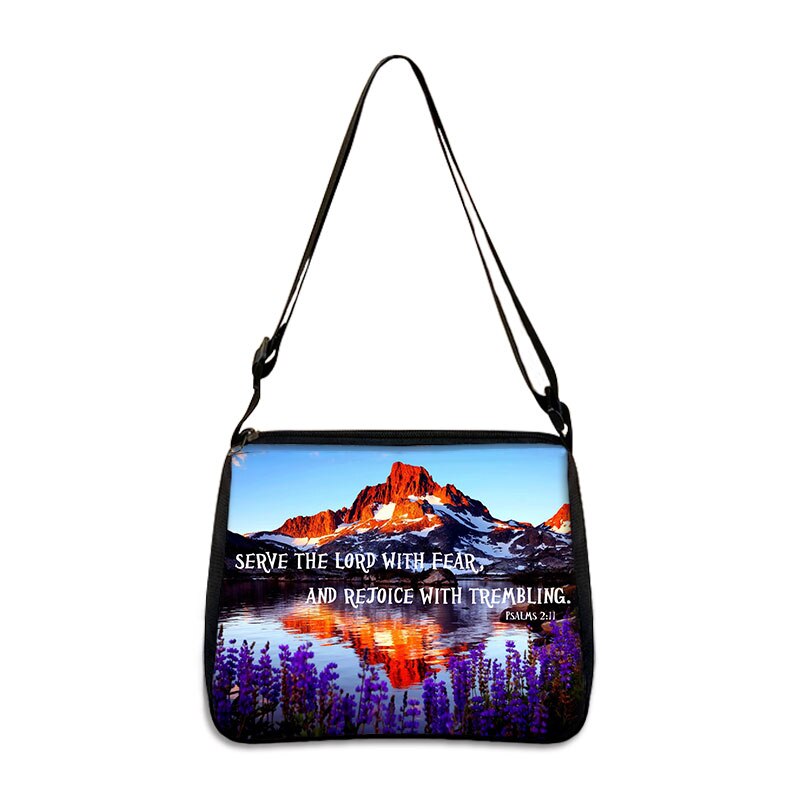 Christian Bible Verse Shoulder Bag