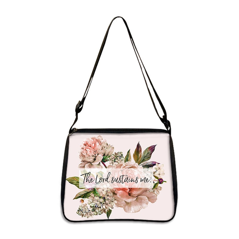 Christian Bible Verse Shoulder Bag