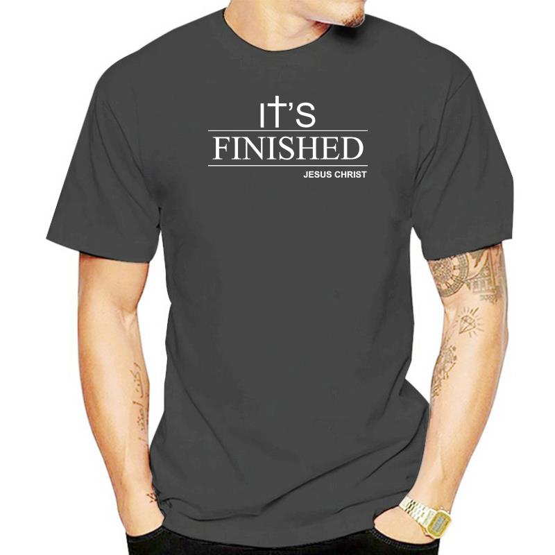 Its Finished Jesus T shirt Mens
