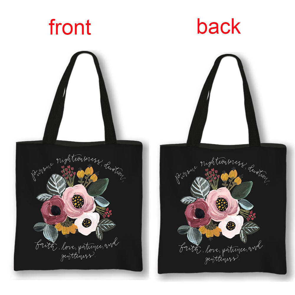 Christian Bible Verse Print Bag