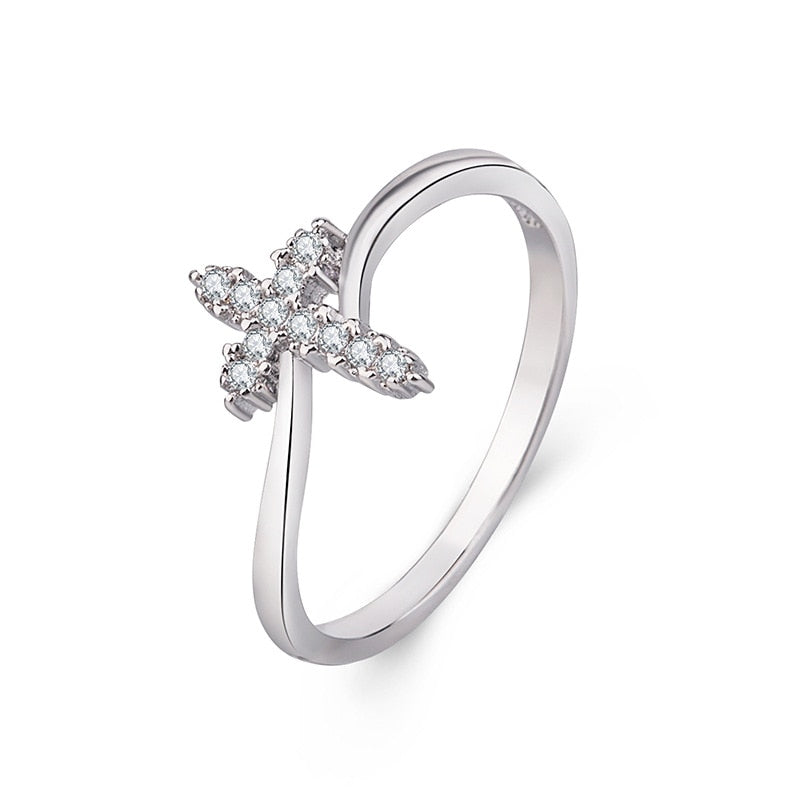 Cross Ring Infinity Symbol