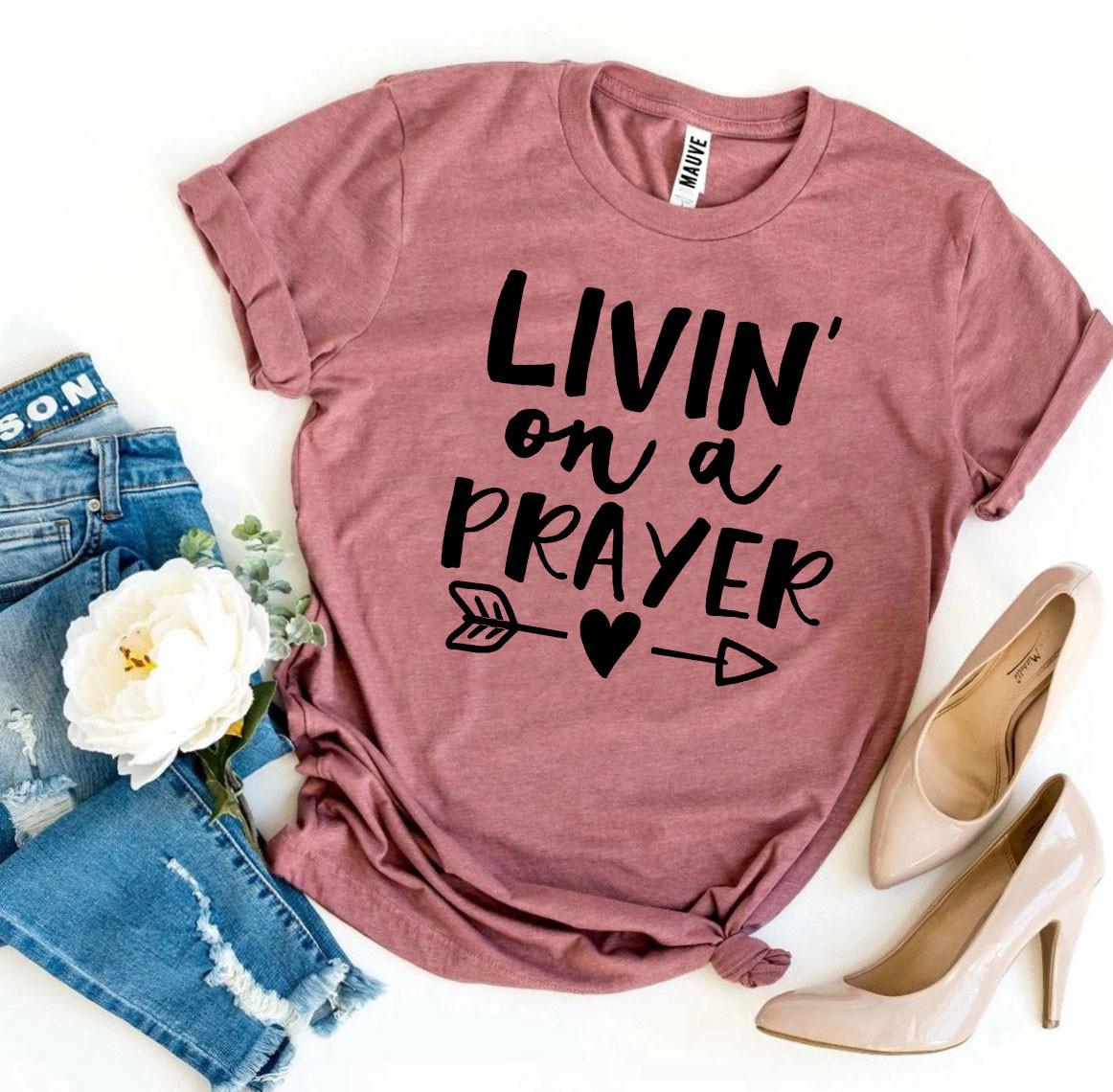 Livin' on a Prayer - Tshirtshop - Sticker