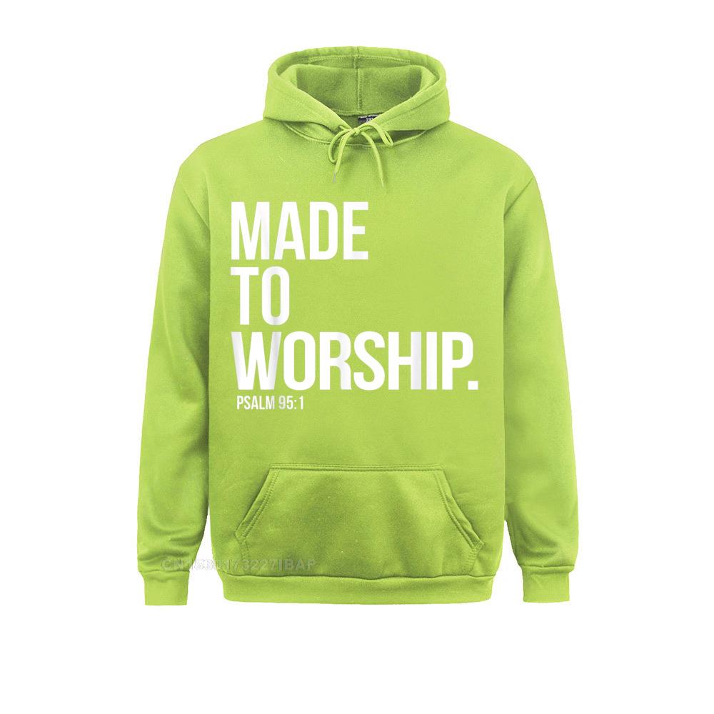 Made To Worship Psalm 95:1 Hoodie