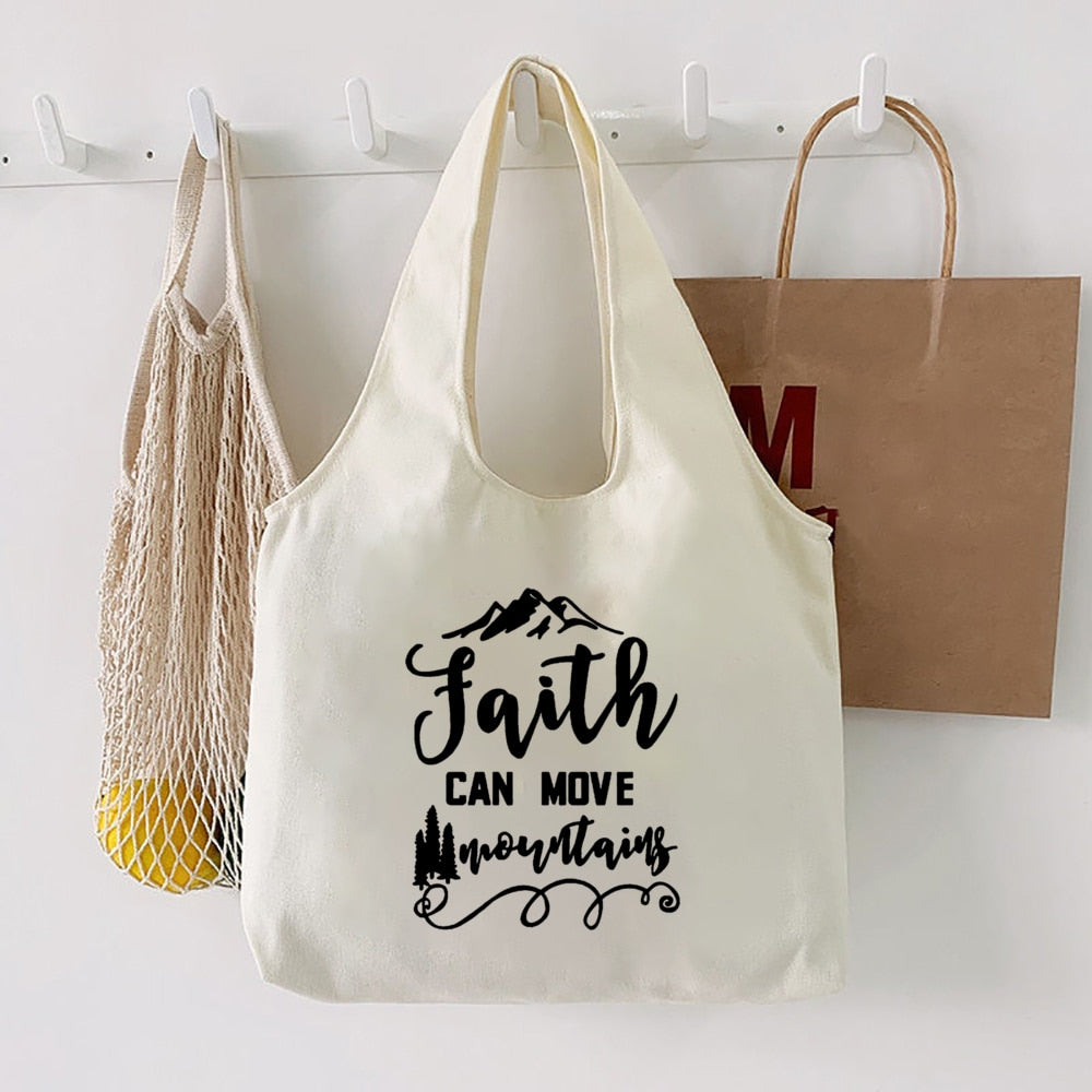 Religious Tote Bags, Unique Designs