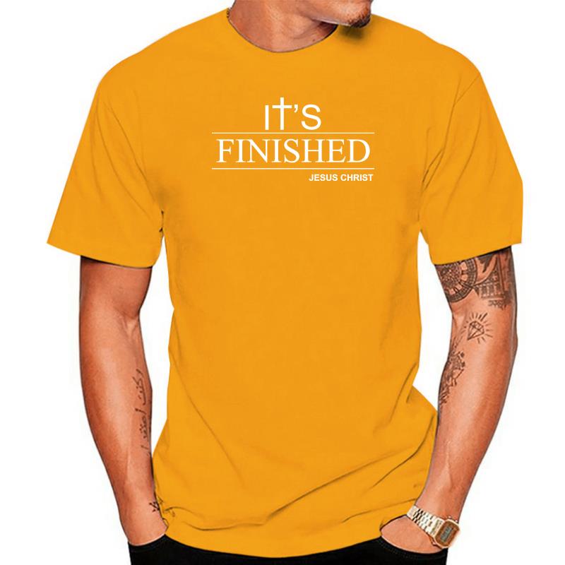 Its Finished Jesus T shirt Mens