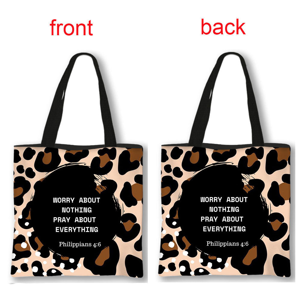 Christian Bible Verse Print Bag