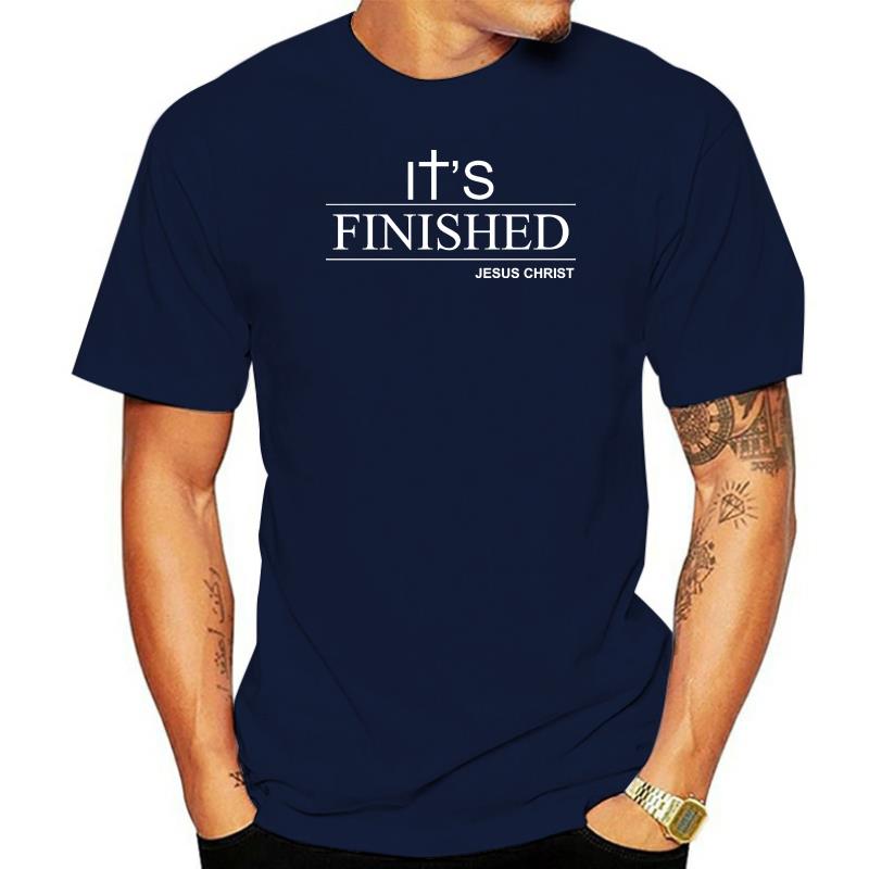 Its Finished Jesus T shirt Mens
