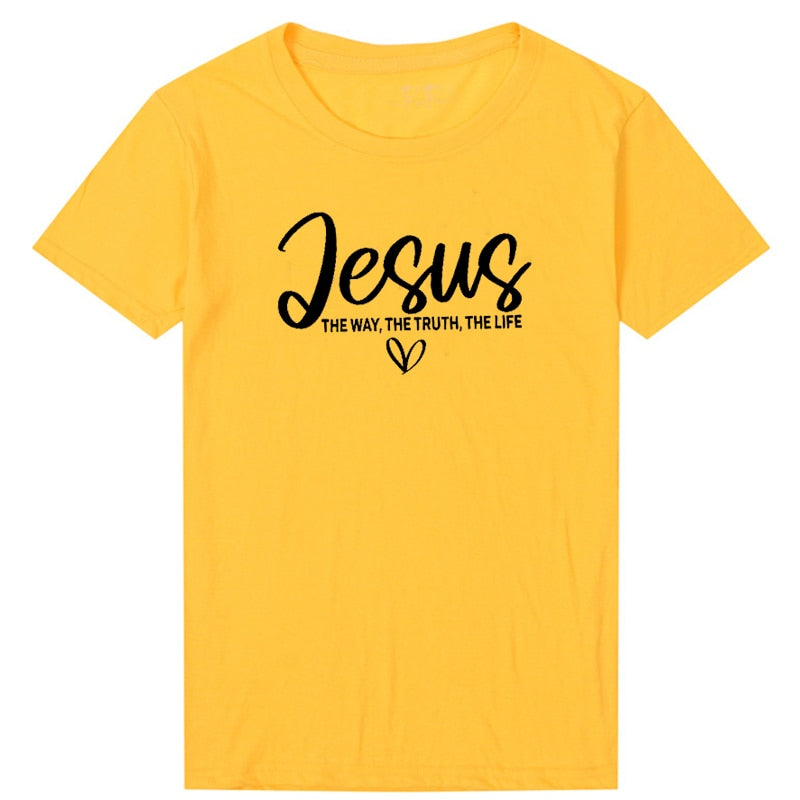 Jesus The Way The Truth The Life  T Shirts Women